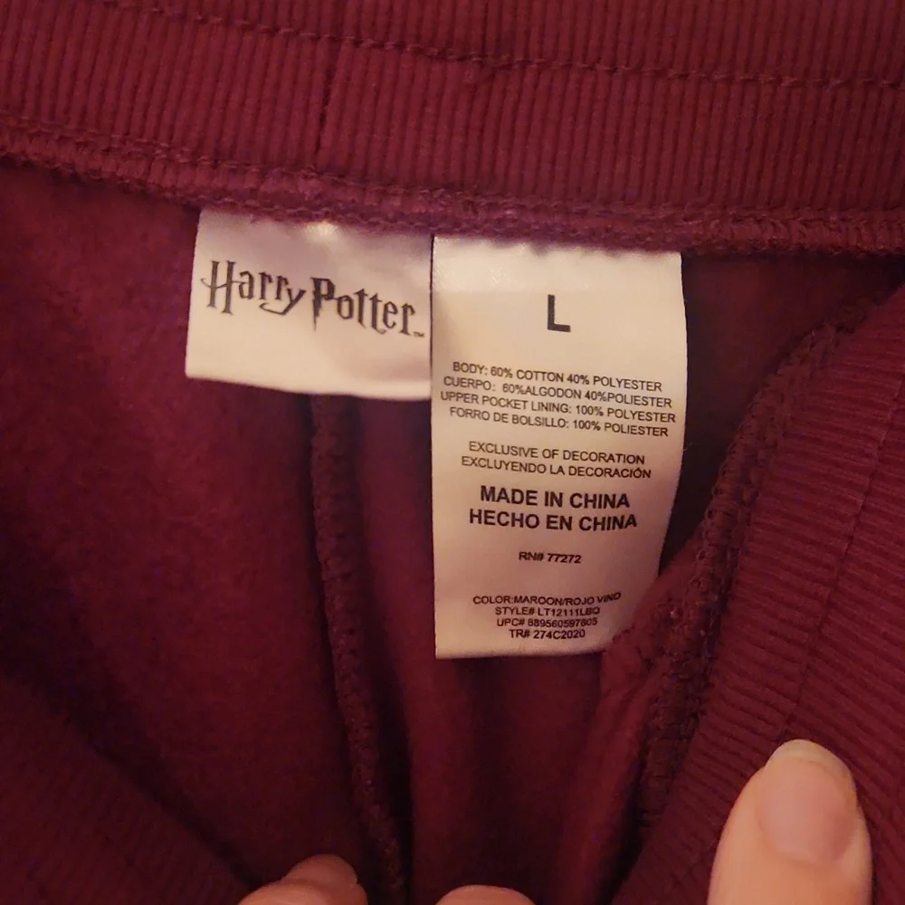 Harry Potter houses joggers Large - Picture 3 of 3